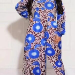 blue-and-white-jumpsuit-w/-one-fitted-leg