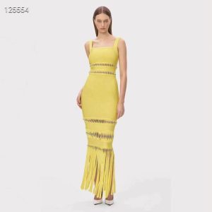 Prairie Yellow Mermaid Dress