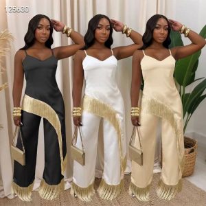 Gold Fringed Goddess 2 pc.